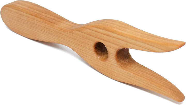 Strickgabel aus Holz, 10 Stk., Strickliesel, Lucet
