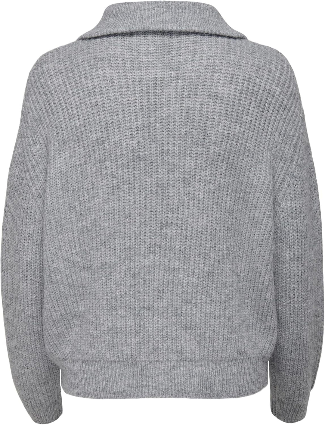 ONLY Female Strickpullover ONLBAKER Strickpullover L Light Grey Melange/Detail:melange, L Light Grey