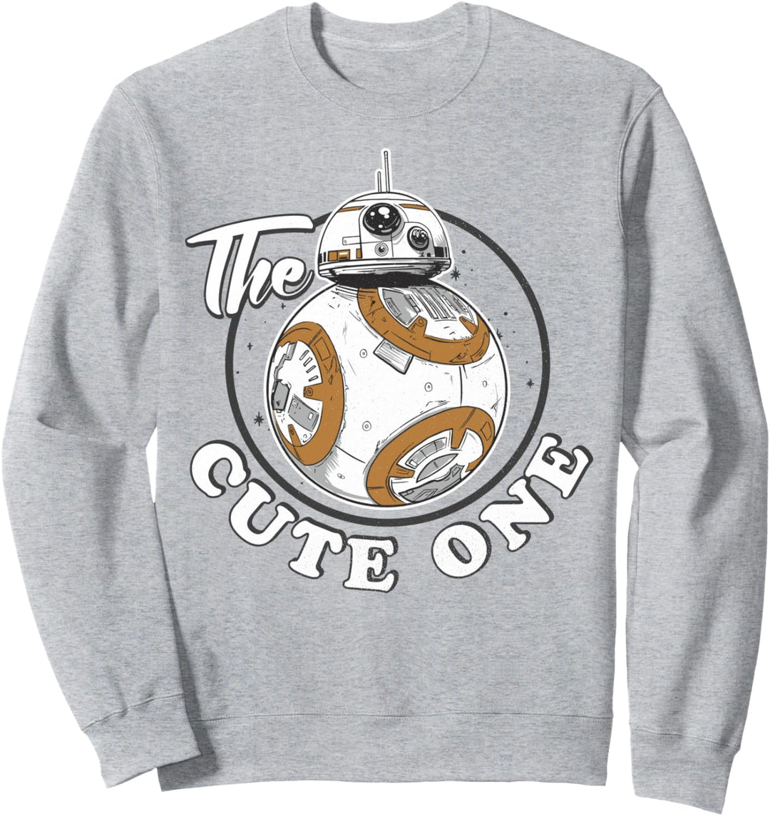 Star Wars The Last Jedi BB-8 The Cute One Text Sweatshirt