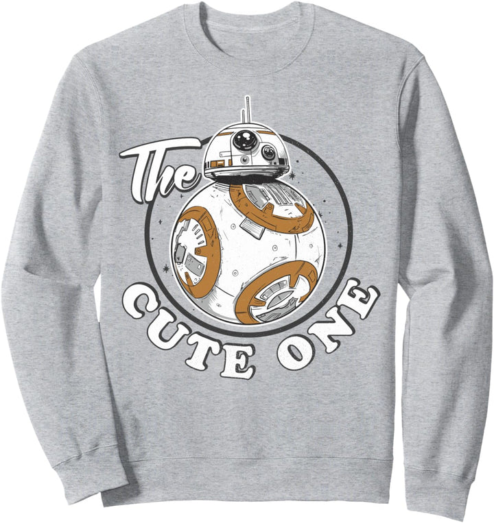 Star Wars The Last Jedi BB-8 The Cute One Text Sweatshirt