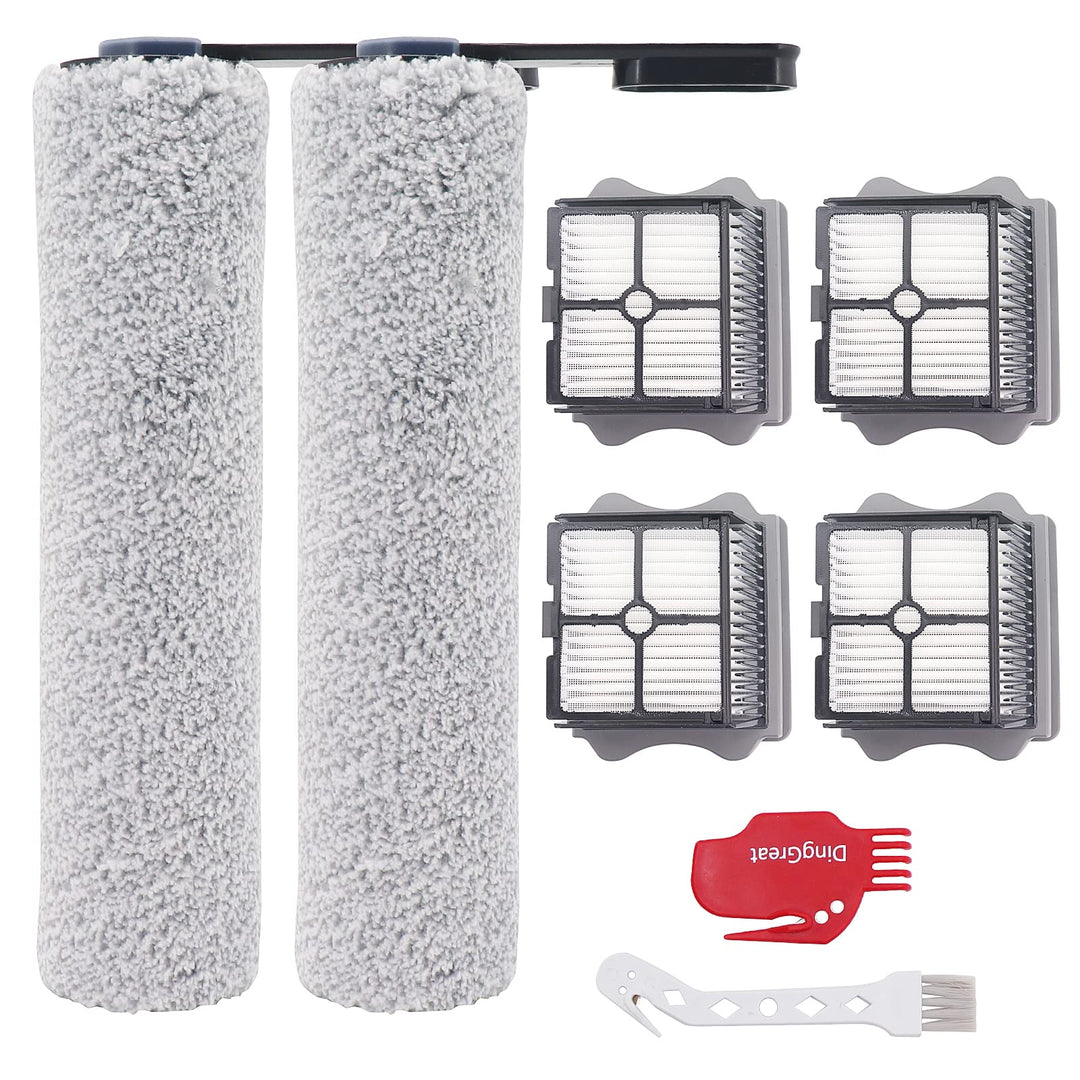 Ersatzteile für Tineco Floor One S5, Bürstenrolle und Ersatzfilter für Tineco Floor One S5 und S5 pr
