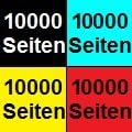 Eurotone Pulver Flasche für Kyocera Drucker - 4x 200g - ca. 10000 Seiten je Farbe - Schwarz Cyan Mag