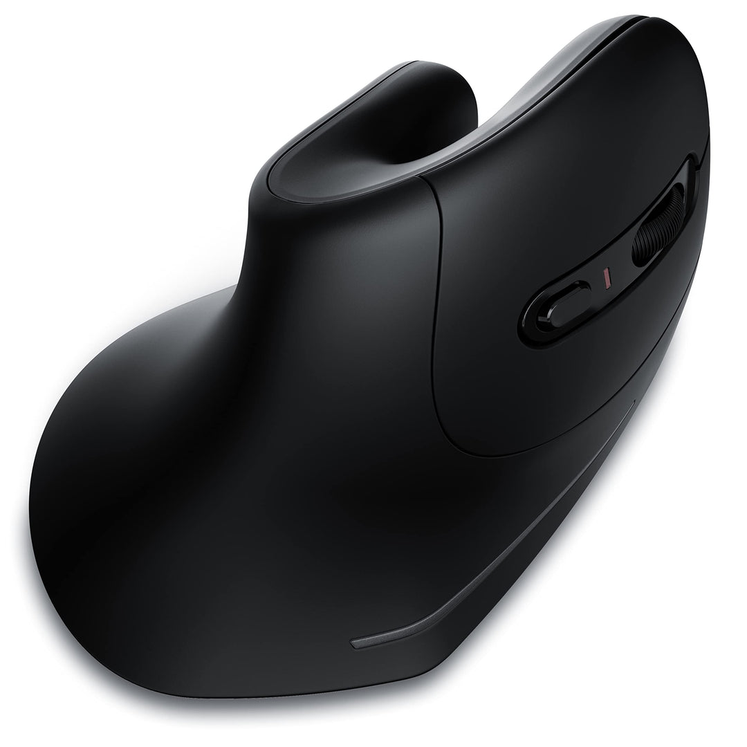 CSL – Ergonomische Kabellose Maus für Rechtshänder, Bluetooth, 1000-2400 DPI, 8 Tasten, gegen Mausar