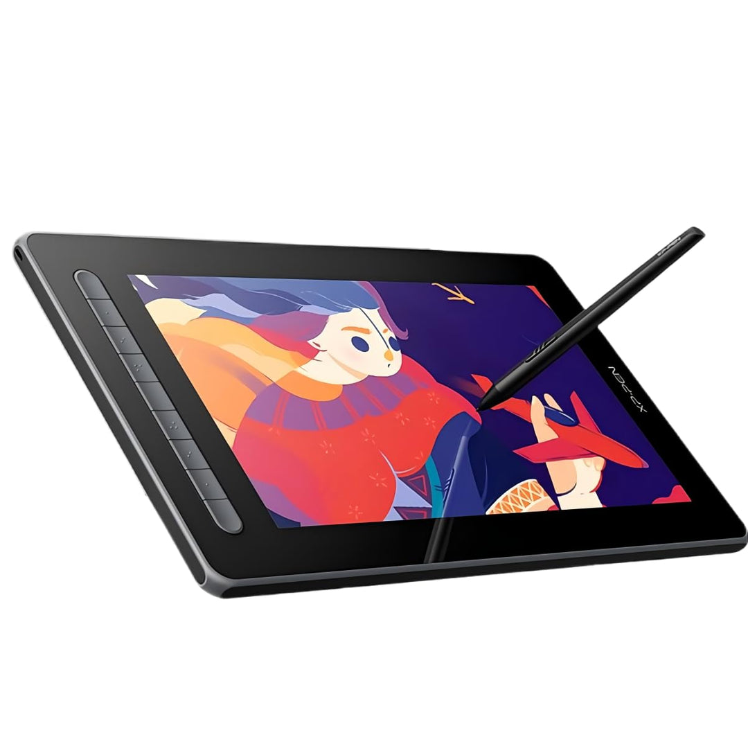XPPen Artist 13 2 Gen. Grafiktablett, 13,3 Zoll Stift Display, 127% sRGB Farbraum, X3 Smart-Chip Sti