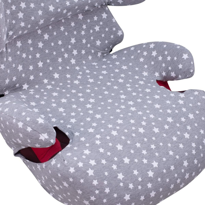 JYOKO Kids Bezug für Autositz Kompatibel mit Cybex Solution Fix (White Star), White Star