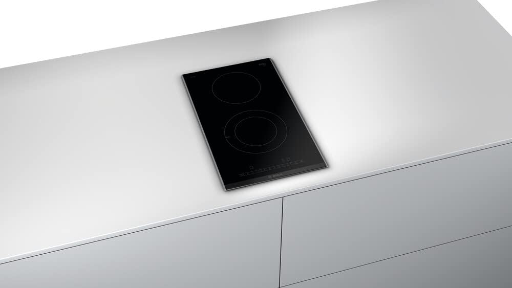 Bosch PKF375FP2E Serie 6 Domino-Cerankochfeld, 30 cm breit, PowerBoost schnelleres Kochen, DirectSel