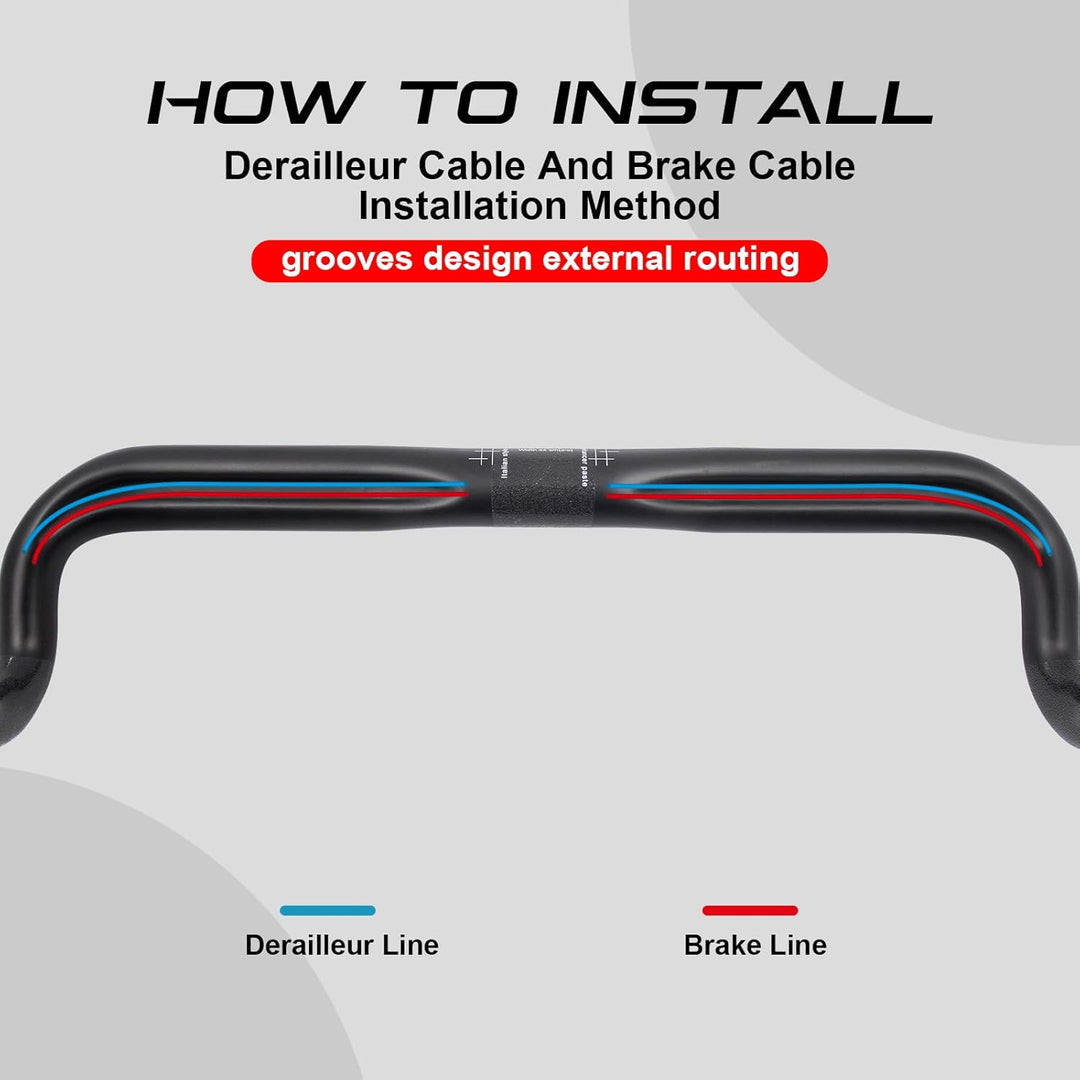 Alfa Pasca rennrad lenker 31.8 drop lenker kohlefaser rennrad lenker UD mat schwarz rennradlenker re