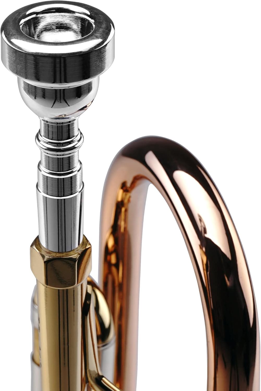 Lechgold TR-14G Bb-Trompete (für Einsteiger und Fortgeschrittene, Edelstahl-Ventile, inkl. Koffer, M