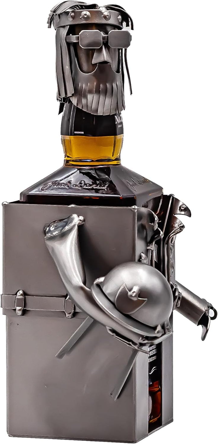 STEEMO Flaschenhalter Whisky-Biker für Jack Daniels