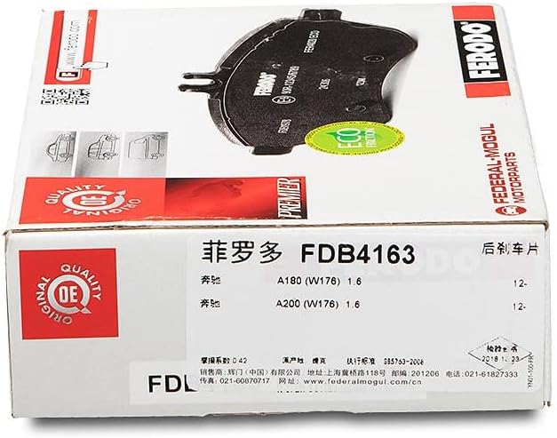 FERODO FDB4163 Satz Von 4 Pads Ar