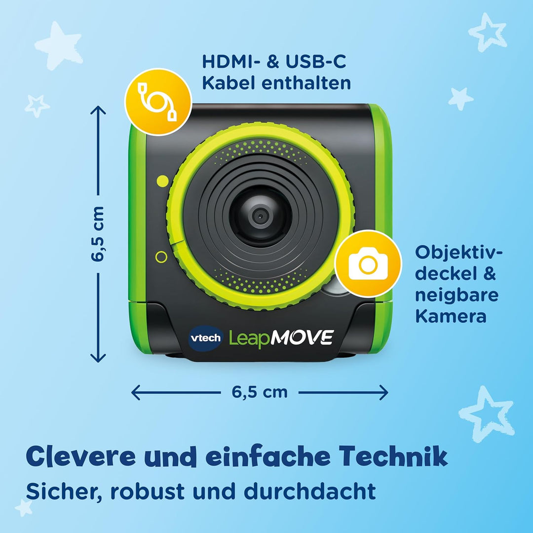 VTech LeapMOVE Lernkonsole Kinder I Interaktive Spielkonsole für Fernseher I Lernspiele ab 4 Jahre I