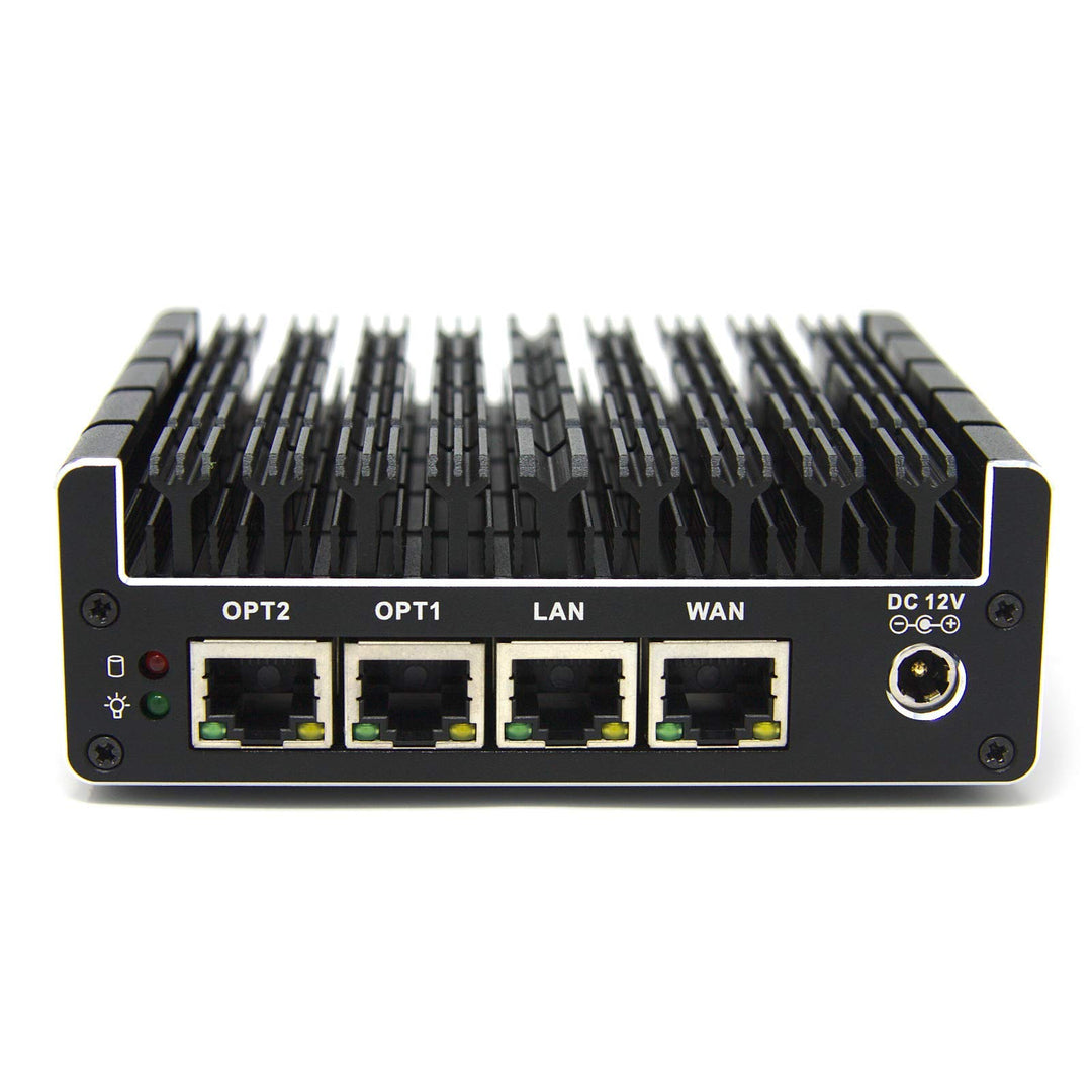 Protectli Vault FW4B - 4 Port, Firewall Micro Appliance/Mini PC - Intel Quad Core, AES-NI, 8GB RAM,