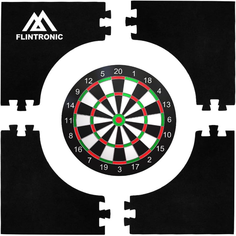 Flintronic Dart Catchring Surround, Surround Auffangring Dart Backboard, Dartscheibe Schutzring, Lei