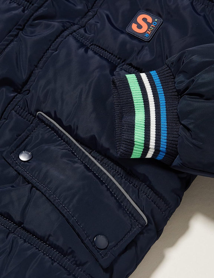 s.Oliver Jungen Jacke Langarm, Blau