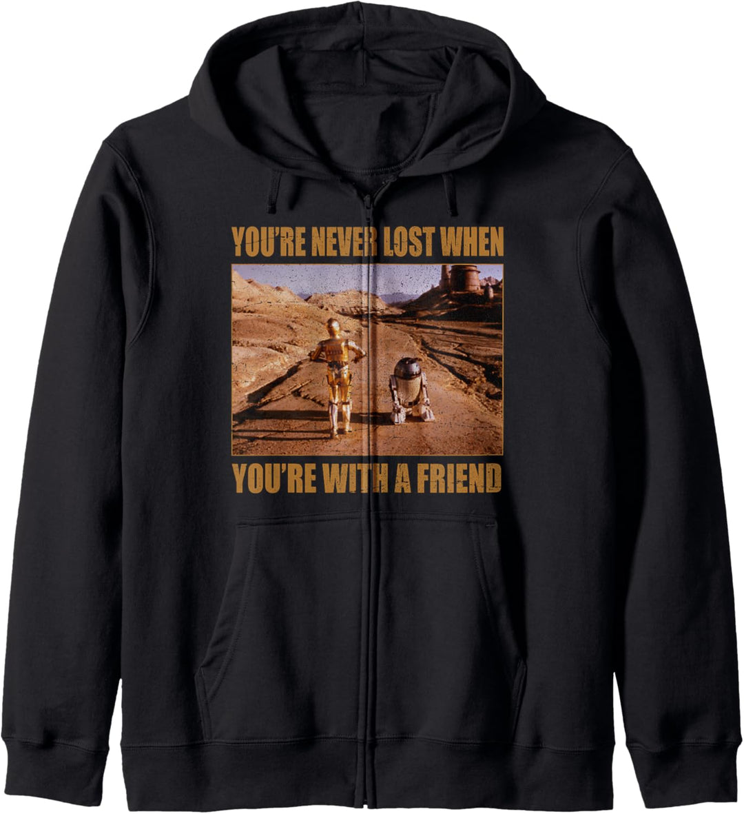 Star Wars Droid Friends Meme Kapuzenjacke