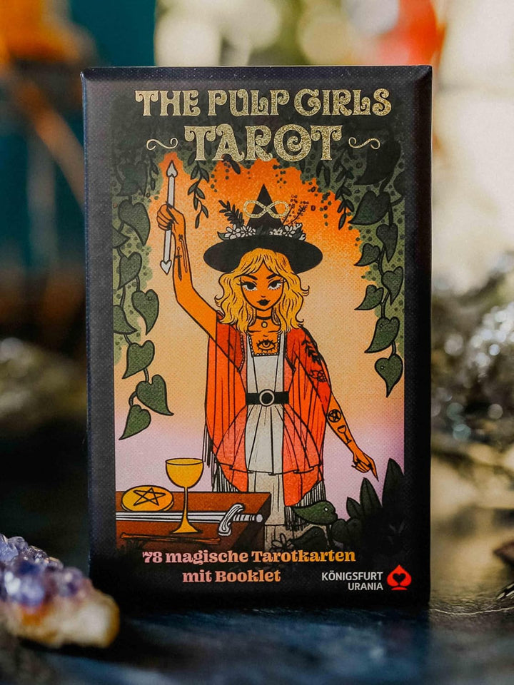 The Pulp Girls Tarot - Connecte dich mit deiner Intuition: 78 Tarotkarten und 96-seitiges Buch, Klap