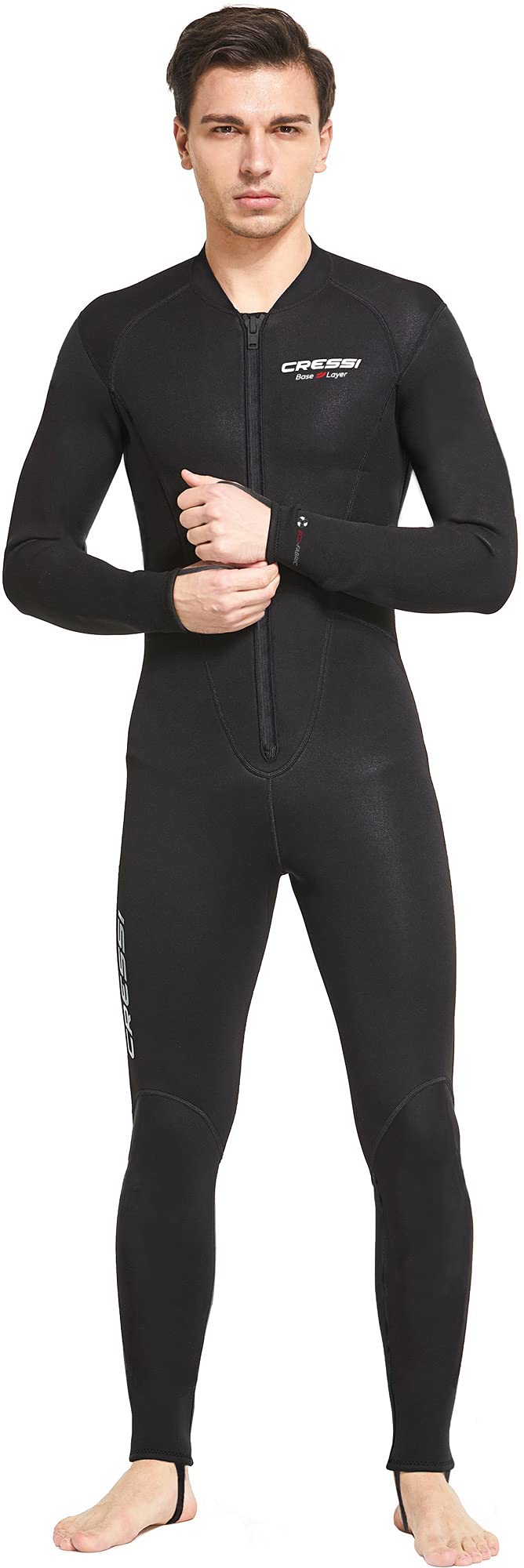Cressi Undersuit for Dry Suit - Thermo-Unteranzug für Trockenanzug, Schwarz, Unisex-Erwachsener, M