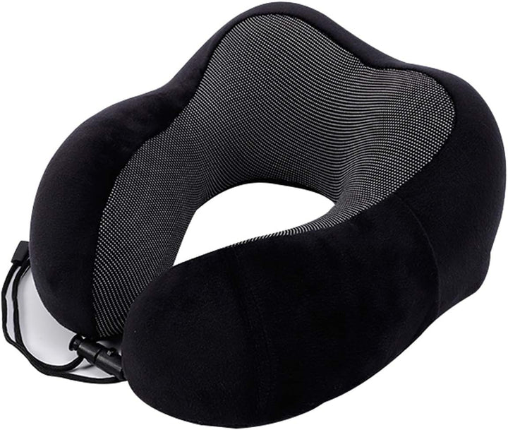FANDARE Nackenkissen Reisekissen aus Memory-Schaum Neck Pillow Damen Herren Nackenhörnchen Nackenstü