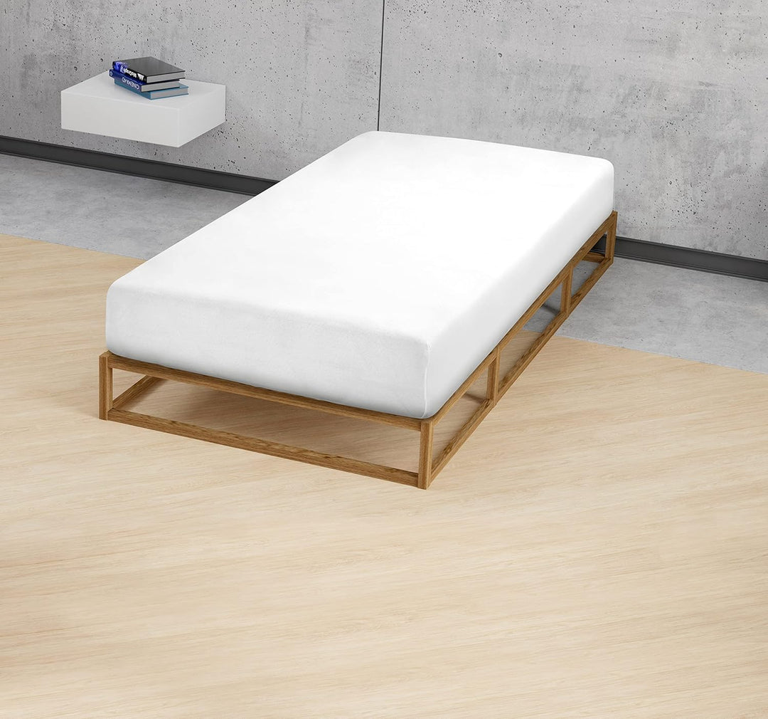biberna Sleep & Protect 0808421 Spannbetttuch Stretch-Molton (max. Matratzenhöhe 22cm), hohe Feuchti