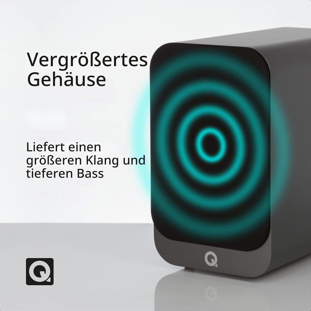 Q Acoustics 3010i Grafit (Paar) Grau (Graphite Gray), Grau (Graphite Gray)