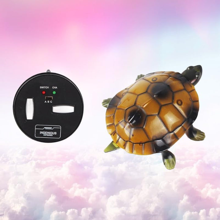 ibasenice Ferngesteuerte Schildkröte Spielzeug, Realistische Elektrische Roboter Schildkröte mit Fer