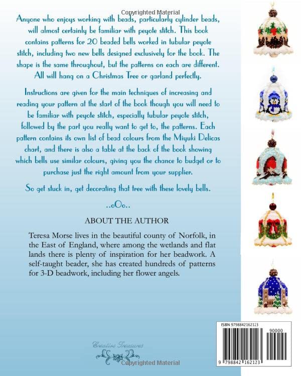 From Beads to Bells: 20 3-D Peyote Stitch Christmas Bell Ornaments, Taschenbuch