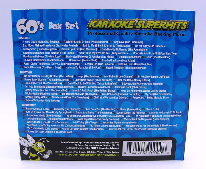 60'S Superhits 3 Cdg Set/75 Titel, Audio-CD