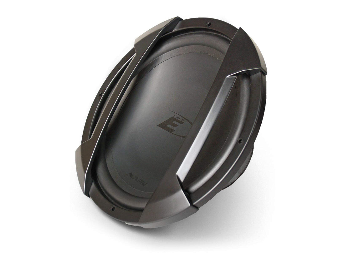Alpine Subwoofer SWE-1044E, Schwarz