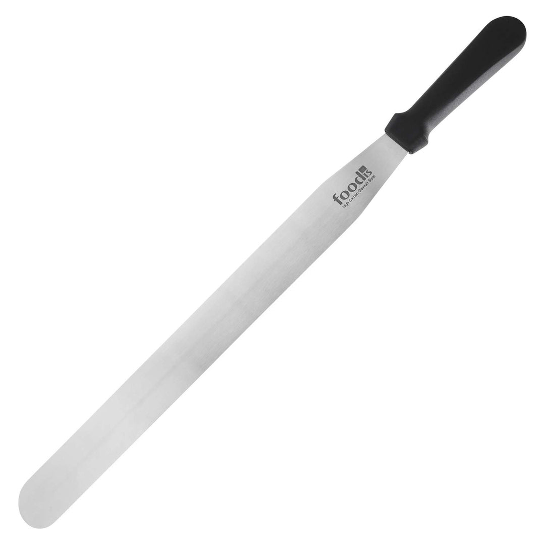 foodis Crepes-Wender mit 40cm Edelstahl Klinge - Crepe-Spatel spülmaschinenfest und robust - Hochwer
