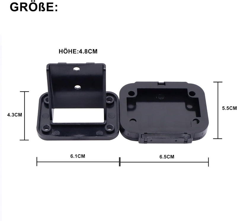 HISports Bedienfeld zur Installation EEE0151185,11060,4815,4 Stück 50 A Einbaubügel für Anderson-Ste