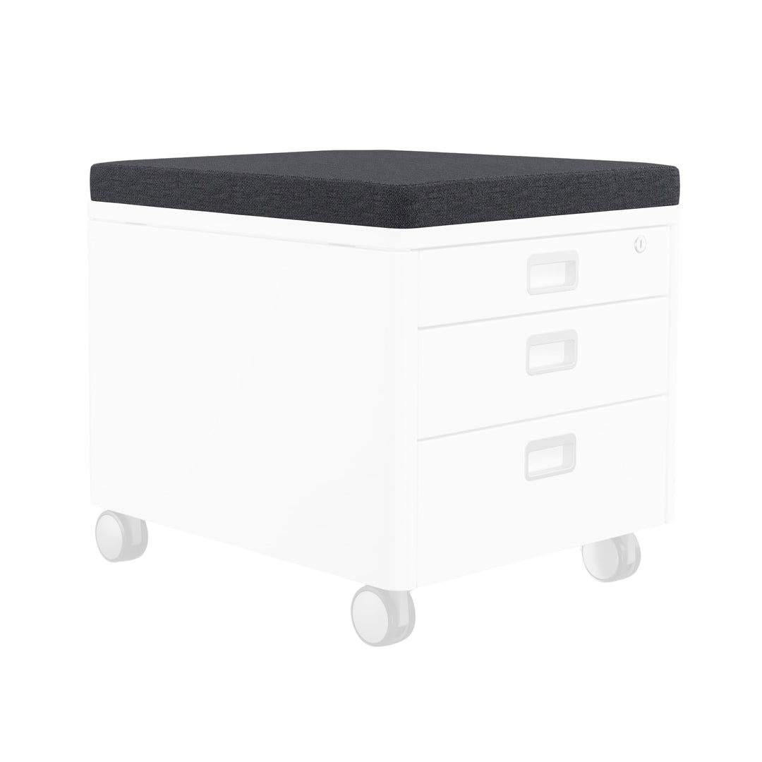moll Pad, Sitzkissen für die Rollcontainer moll Pro und moll Cubic, abnehmbar und leicht zu reinigen