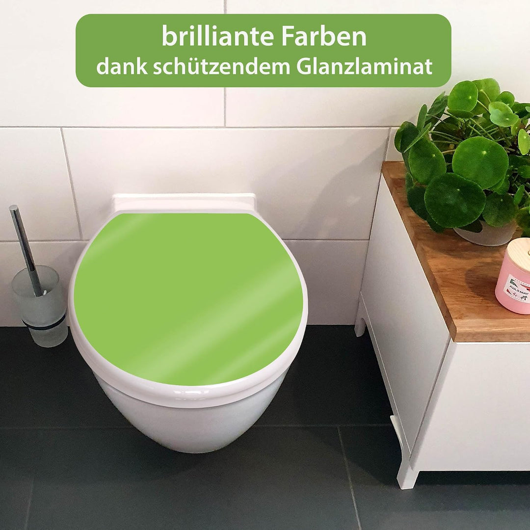 banjado Toilettendeckel mit Absenkautomatik 44,5x37cm - Soft Close Toilettensitz - WC Sitz mit Absen