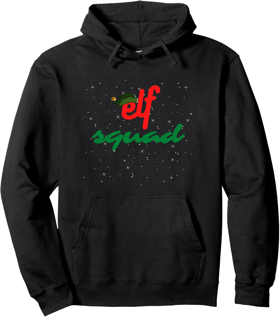 Elf Squad Weihnachtsgeschenke Holiday Seasons Santa Helper Pullover Hoodie