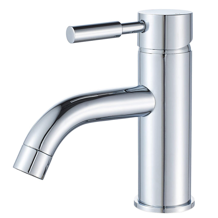 Chrom Badezimmer Wasserhahn Armatur für Waschbecken Chrom normal, Chrom normal