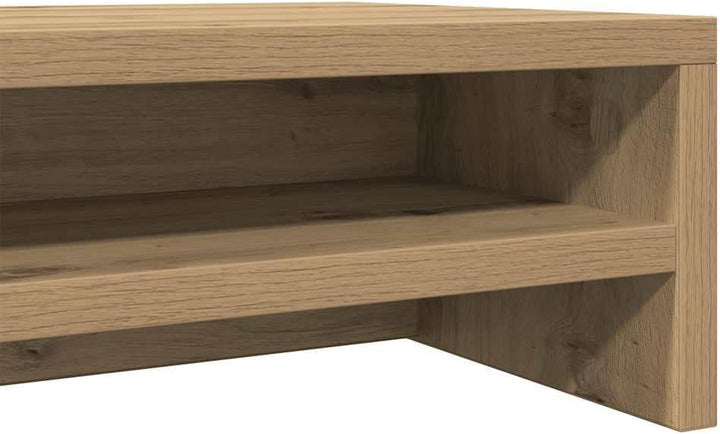 vidaXL Monitorständer Artisan-Eiche 100x24x13 cm Holzwerkstoff Handwerkliche Eiche, Handwerkliche Ei