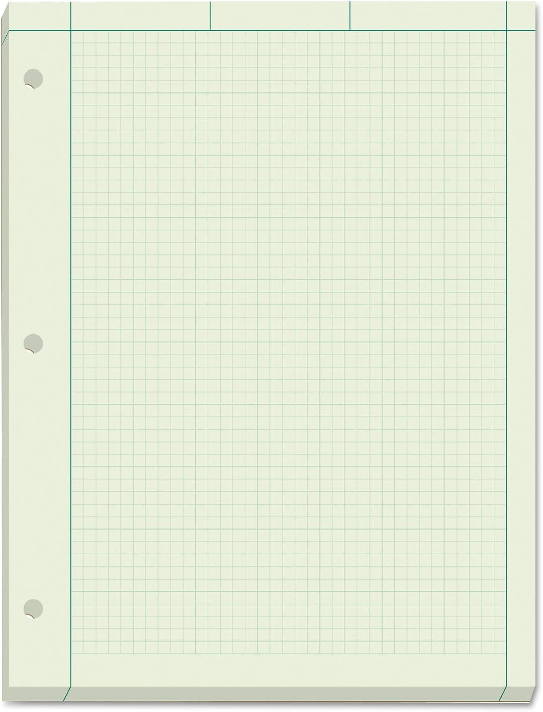 Tops Engineering Computation Pad, grün, 200 Sheets, 200 Sheets