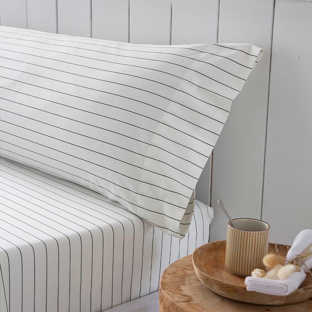 COTTON ARTean Tula Bettwäsche-Set, 150 x 190/200 cm, 100 % Baumwolle, Fadenzahl 200, inklusive Bettl