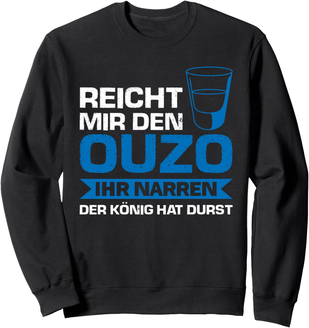 Ouzo Anisschnaps Griechenland Sweatshirt