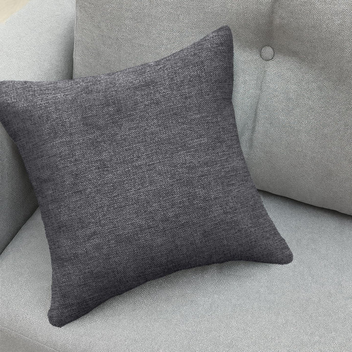 Selfitex 2er Set Couchkissen 50x50 cm, Sofakissen mit Füllung und Bezug, kuschelweiches Lesekissen,