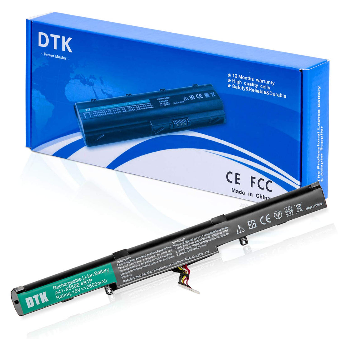 DTK A41-X550E Laptop Akku für Asus X450E X550V X550E X550Z F450 F450E F751 X751L X751M R751 R752 [15