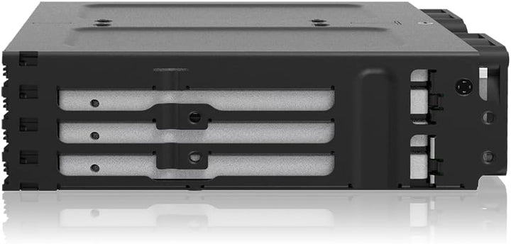 ICY DOCK 8X 2,5" SATA/SAS HDD/SSD Wechselrahmen mit schraubenlosen Trays in 5,25" Schacht - ExpressC