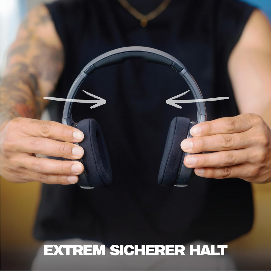 Skullcandy Crusher 540 Active Wireless Bluetooth Headphones with Multi-Sensory Bass, Noise Isolating