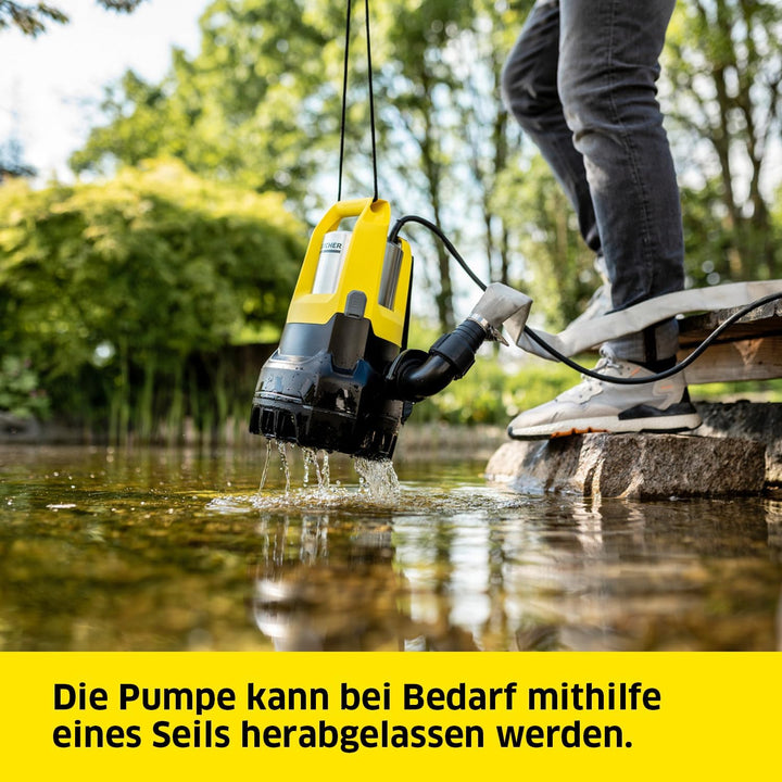 Kärcher SP 22.000 Dirt Level Sensor Schmutzwasser-Tauchpumpe, Fördermenge: 22.000 l/h, Eintauchtiefe