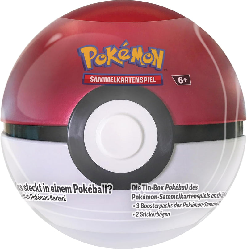 Pokémon-Sammelkartenspiel: Pokéball Tin-Box-Bundle – Pokéball, Premierball & Mondball (9 Boosterpack