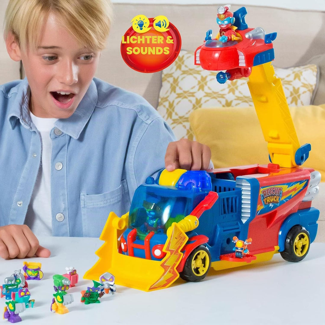 SUPERTHINGS Rescue Truck – SuperThings Rescue Truck with an extendable Ladder and a Detachable Rescu