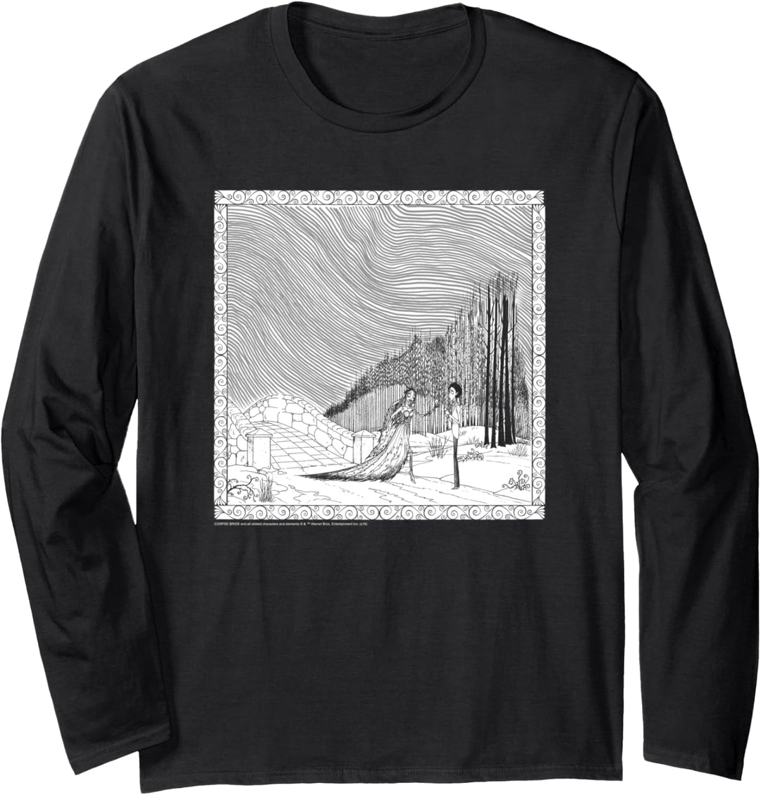 Corpse Bride My Darling Black Langarmshirt