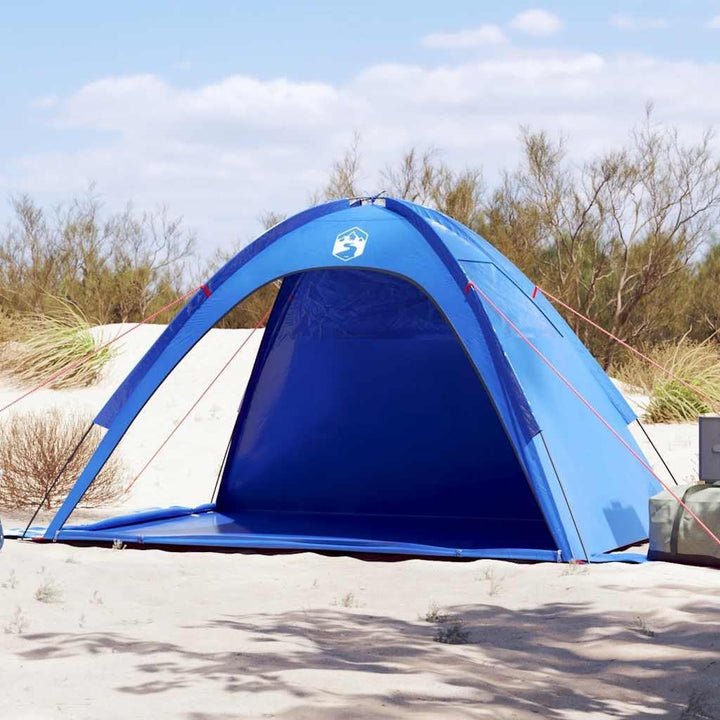 vidaXL Strandzelt Azurblau Wasserdicht, Blau