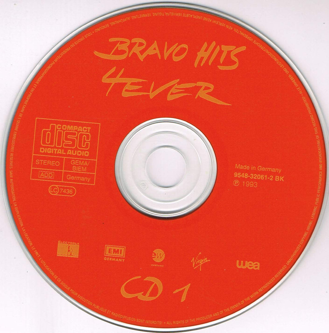 Bravo Hits 4, Audio-CD