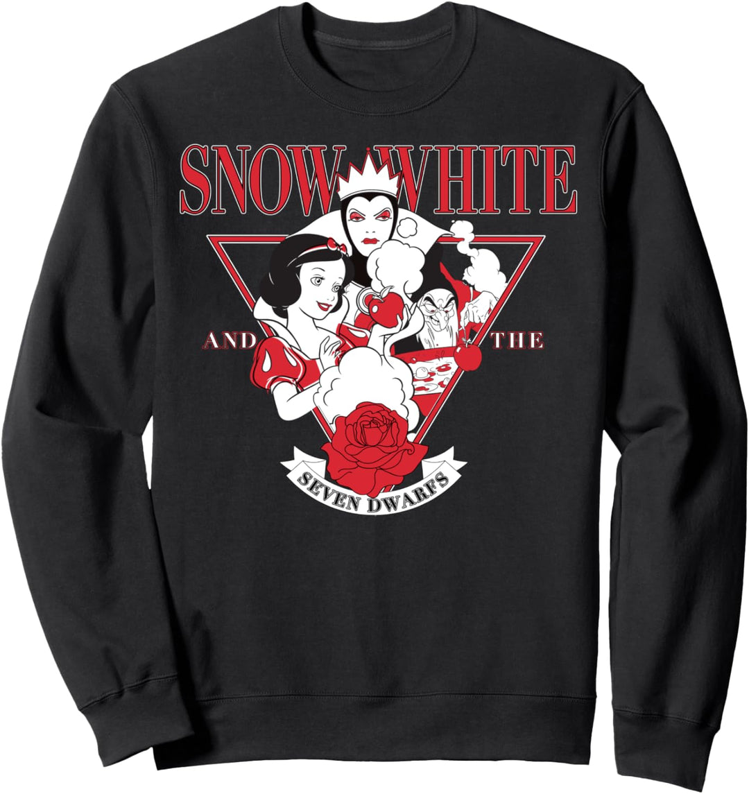 Disney Snow White Evil Queen Edgy Rose Sweatshirt