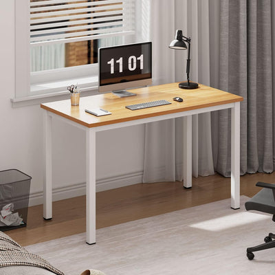 Need Computertisch Schreibtisch 100x60 cm PC Tisch Bürotisch Arbeitstisch Esstisch für Home Office,